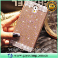 Alibaba express acrylic phone cover for Samsung galaxy note 5 bling glitter protective back case